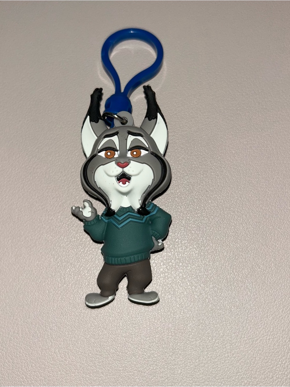 Disney Zootopia Pawbert Bag Clip NEW Collectible